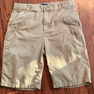 EUC Flat front khaki shorts. Children’s Place